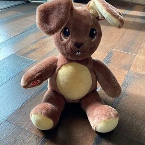 Build a Bear 2015 chocolate bunny posable ears